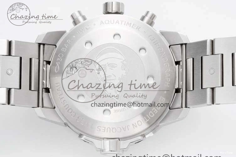 MIROTIME 0123 Aquatimer Chrono SS V6SF 1:1 Best Edition Blue Dial on SS Bracelet A Modern 7032